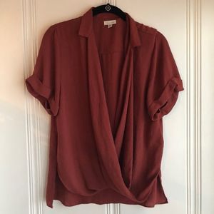 urban outfitters wrap top